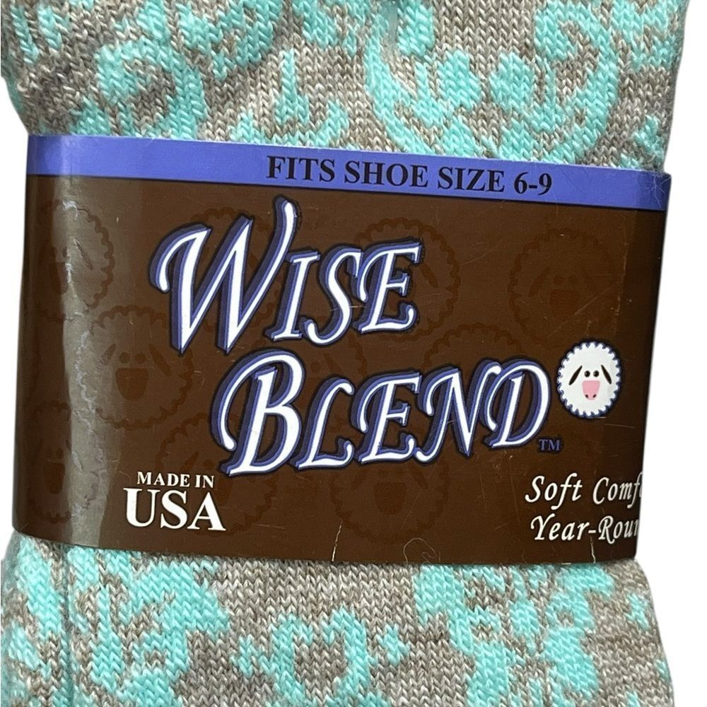 Wise Blend‎ Women's Soft Comfy Socks, Size M, NWT